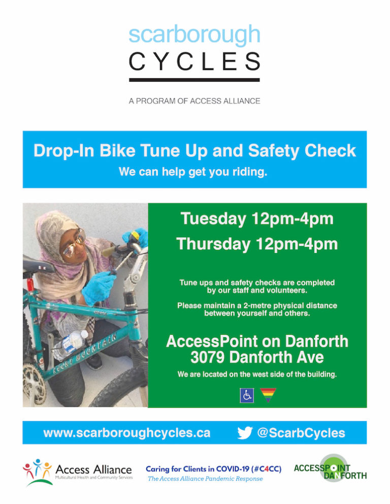 Updated Hours/Locations DropIn Bike Tune Up and Safety Check